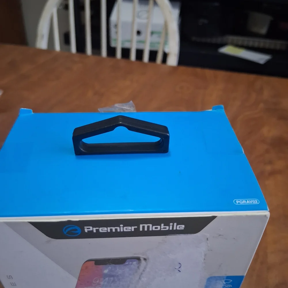 Black Gravity Grip Car Phone Holder